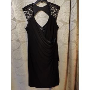 Little Black Dress, keyhole back, size 2X